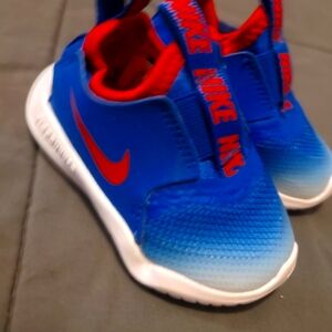 Nike Kids Blue and Red Sneakers